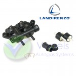 Landi Renzo LPG Injector Rail 2 Cylinder GIRS-12 XXS Brown