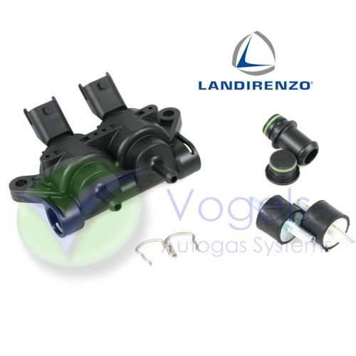 Landi Renzo LPG Injectorrail 2 Cilinder GIRS-12 XS Geel