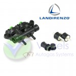 Landi Renzo LPG-Einspritzschiene 2 Zylinder GIRS-12 S Grün