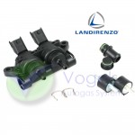 Landi Renzo LPG-Einspritzschiene 2 Zylinder GIRS-12 L Weiß