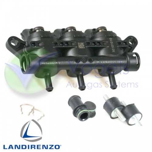 Landi Renzo LPG Injectorrail 3 Cilinder GIRS-12 XXS Bruin