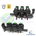 Landi Renzo LPG-Einspritzschiene 3 Zyl GIRS – S Grün mit Sensor für Renault Dacia OEM