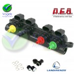 VGI LPG Injectorrail 4 Cil AEB INJ RP4SU - Kunststof versie