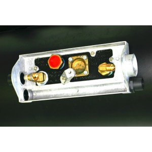 GZWM LPG-Tank Cylindrical 4-Hole 110 Liter (Ø400x1014) incl. Fitting - Gas Tight Valve Box Optional.