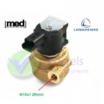 Landi Renzo LPG-Gasventil MED Typ 71.12- 6mm SICMA 2 Stecker für Li02 Verdampfer