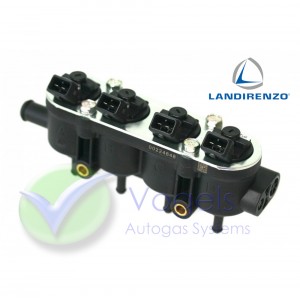 Landi Renzo LPG Injectorrail RGI MED 4 Cil Zonder Druksensor