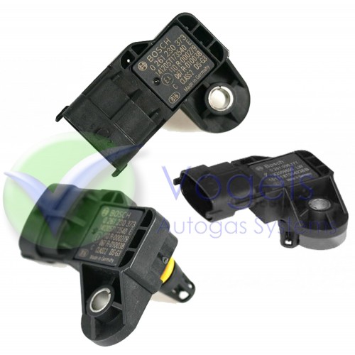 Gasdruk- Temp. sensor 3,5 bar (456/373/TmapC96) (Bosch / Landi)