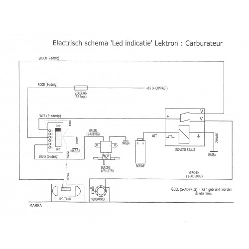 Lektron GMS 5-pole Induction relay / Safety relay