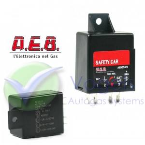 AEB-551 LPG-Safety Car veiligheidsrelais met instelbare choketijd