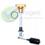 LPG Tank Gauge Height 230mm 52° For LPG Ring Tank 4-Hole