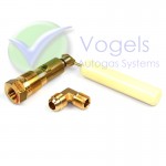 80%-Vulklep (Afslag) Hoogte 220mm 52° Voor LPG-Ringtank 4-Gats