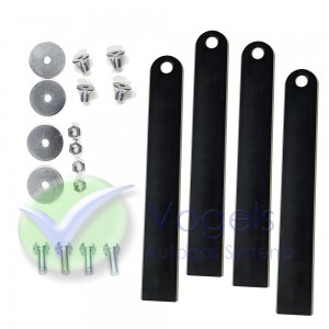 Set of 4 strips for installation of LPG Toroidal tank + mounting material
