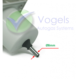 Truma Gas Buitenaansluiting met kraan + Snelkoppeling tbv Gasafname