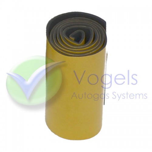 Rol Plakisolatieschuim universeel - Rubber plakstroken 1000x140x3mm