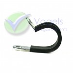 Pipe bracket steel with plastic protective layer for Gas pipe Ø13mm