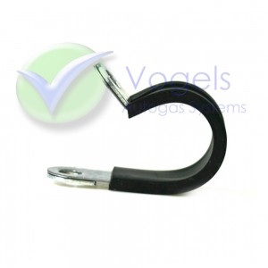 Füllschlauchhalterung aus Stahl mit Kunststoffschutz für LPG-Füllschlauch Ø21,5 mm