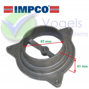 IMPCO Adapter A1-39 Ø67mm tbv 300A mixer directe montage op carburateur