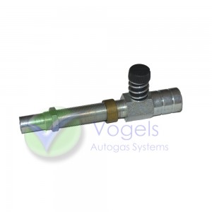 Spud-in Gas Mixer M12 thread with adjustment screw and connection Ø16mm