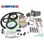 IMPCO LPG-Motorset met 425 Mixer op Arm naast de carburateur voor extra hoog vermogen