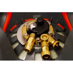 Composite LPG Gas Bottle Multivalve 24.5 Liter with 80% Filling Stop - Refillable