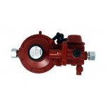 GOK LPG Dampgas drukregelaar BHK052 50 mbar 12 kg/h 2x15mm aansluiting