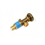 LPG-Handventilge mit Shell Linksgewinde - 3/4"NGT x Shell G.5 W21, for LPG-Tank 4-Loch