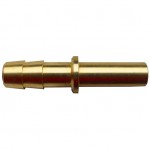 Gerade Kupplung Rohr Ø8mm x Schlauchstutzen Ø8mm für Gasschlauch max. 10bar