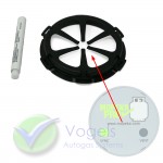 Mopeka zelfklevend frame voor Pro Check niveausensor onder Aluminium gasflessen