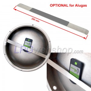 CAMPKO Houder V2A voor Mopeka Bluetooth niveausensor op ALUGAS gasflessen