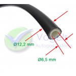 Kupplungsstück Shell W21,8 LH G.12 für LPG-Flexrohr FARO 8mm