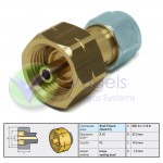 Kupplungsstück Shell W21,8 LH G.12 für LPG-Flexrohr FARO 8mm