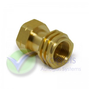Uni-Adapter G.12 auf 3/8" für amerikanische Gasgrills (Typ 1 QCC)