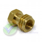 Uni-Adapter G.12 auf 3/8" für amerikanische Gasgrills (Typ 1 QCC)