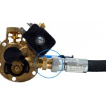 Koppelstuk 1/2"UNF Male x G1/4" Female voor aansluiten van vulslang op ingang van Multivalve