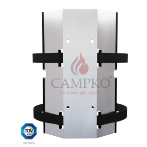 Campko gas bottle holder set for Ø300 gas bottle