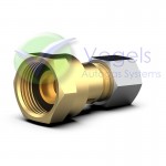 Adapter M20 x 8 mm Klemmverschraubung für M20 Eingangsdruckregler