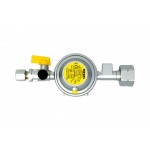 Druckregler GOK EN61-DS Caramatic BasicOne 30mbar 1.5kg/h - Shell Komb.A W21,8 x RVS 8mm