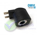 OMVL Afsluiterspoel 12V tbv OMVL R90e Verdamper