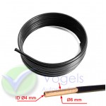 Rol van 50 meter LPG Leiding Koper 6mm met kunststof mantel