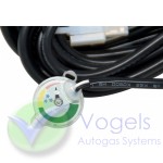Flüssiggas-Füllstandssensor 0–90 Ohm für Gasflaschen mit Multiventil, inkl. 6 m Kabel.