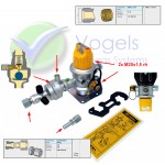 GOK Caramatic DriveTwo drukregelaar 50mbar 1.5kg/h - met Crashsensor Verticaal