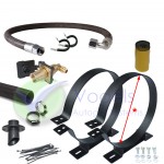 Tankmontageset für LPG-Zylindertanks (Pulverbeschichtet) oder LPG-Zylindrischer Brenngastanks