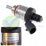 Hana-Injektor (LPG/CNG) H2001 Typ A GOLD AMP-Stecker für Schienenmontage