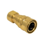 Snelkoppeling (Hansun) Female x 1/4” NPT inwendig met terugslagklep