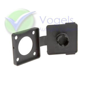 Dust cap / Protective cover Black Plastic for LPG-filling connection Flat filler