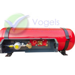 Extended Valve Box for LPG Camper Tank with Pressure Regulator