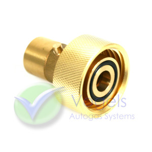 LPG filling adapter bayonet screwable onto ACME filling connection (BE/DE)