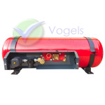 GZWM LPG-Cilinderdamptank 4-Gats 30L (Ø200x1070) incl. Appendages