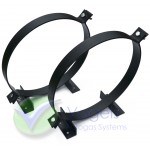 Tank Bracket Set Ø450mm for LPG-Cylinder Tanks - 2 x Bracket