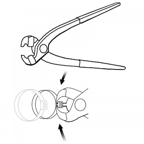 Slangklem Oetiker Ø12,3mm- 706R - per stuk